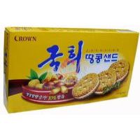 韩国可瑞安花生酱饼干155克