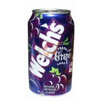 美国威尔士苏打水（葡萄味）355ml
