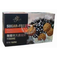 伊莎贝尔无糖寒天黑豆奶手制饼干112克