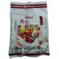 优之良品夹心鲜乳球（红豆味）300克